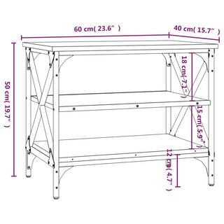 VidaXL mobile TV Legno multistrato  