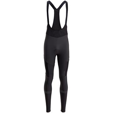 Lange  Velohose mit Traegern Polyester