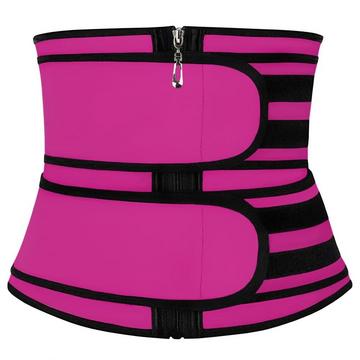 Corset de taille avec deux sangles - Rose