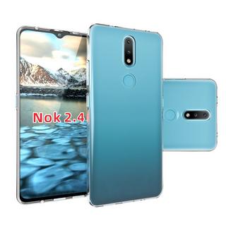 Cover-Discount  Nokia 2.4 - étui en silicone coque transparent 