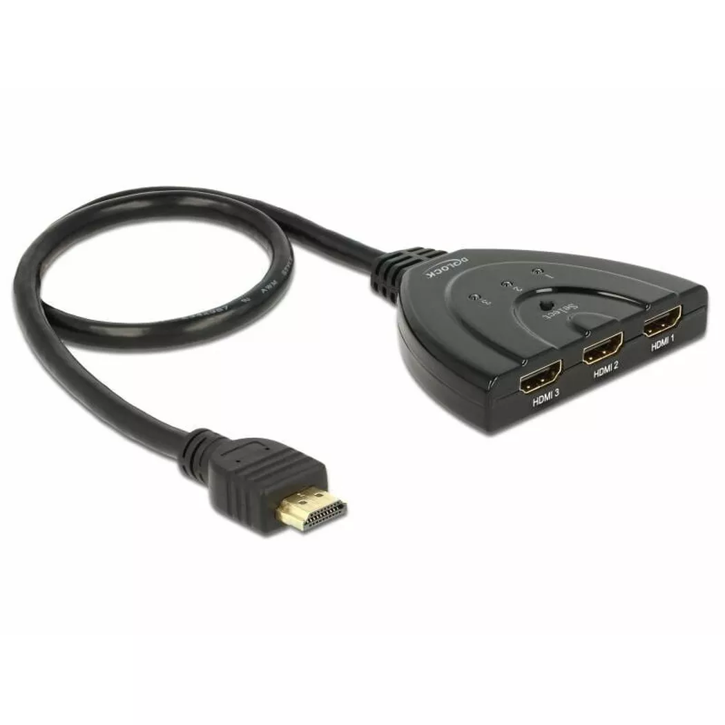 DeLOCK HDMI 3 - 1 Switch bidirectional