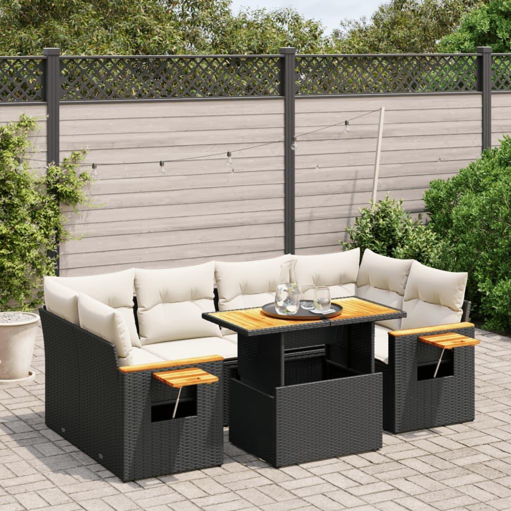 VidaXL Garten sofagarnitur poly-rattan  