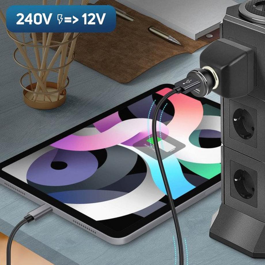 Avizar  Adattatore Accendisigari / Presa murale 