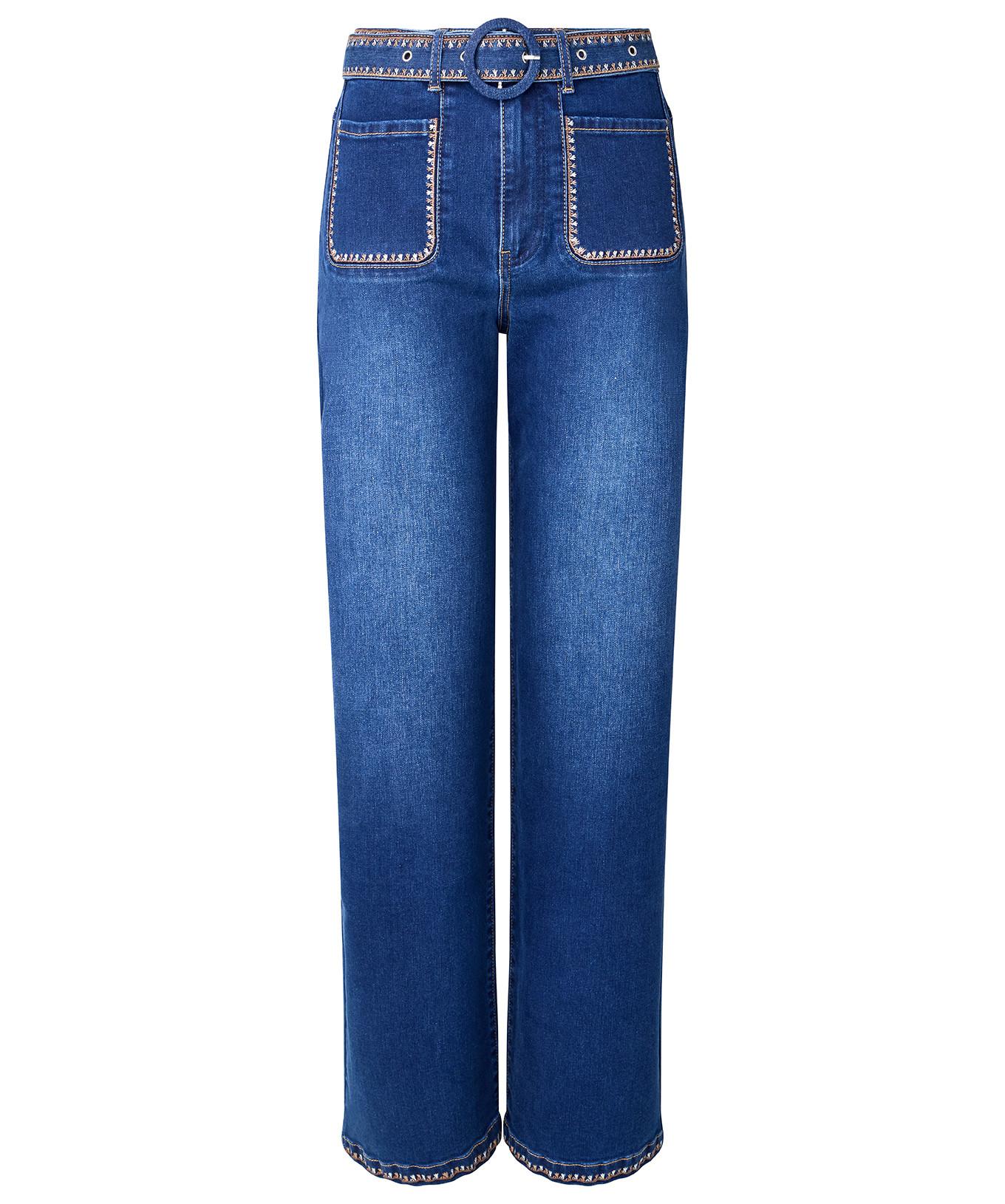 Joe Browns Jeans a gamba larga con ricami  