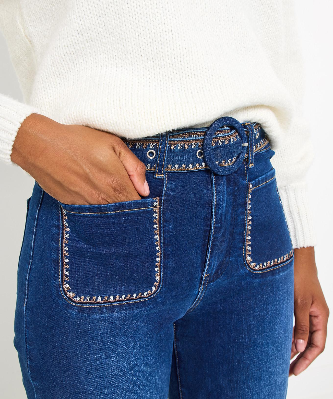 Joe Browns Jeans a gamba larga con ricami  