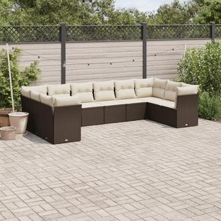 VidaXL Garten sofagarnitur poly-rattan  