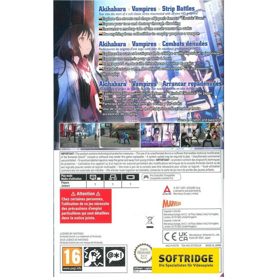 Marvelous  Akiba's Trip: Hellbound & Debriefed 