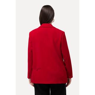 Ulla Popken  Blazer, Oversized, Reverskragen, Polyesterfutter 