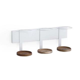 Forster Home Magnetischer Öl & Essig Flaschenhalter Eiche  