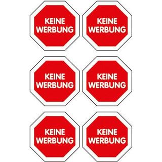 Z-DESIGN Z-DESIGN Sticker Keine Werbung 59505 Keine Werbung 2 Stück  
