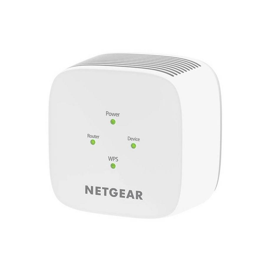 NETGEAR  Dual-Band WLAN-Repeater, 750 Mbits, Wandstecker, externe Antenne 