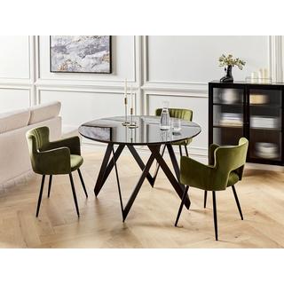 Beliani Table de repas en MDF Moderne OXHILL  