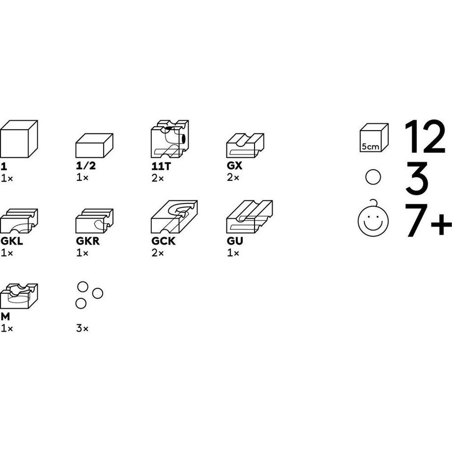 cuboro  Sub Extra Set 15 