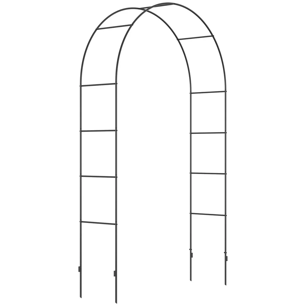 Outsunny - Rosenbogen, One Size