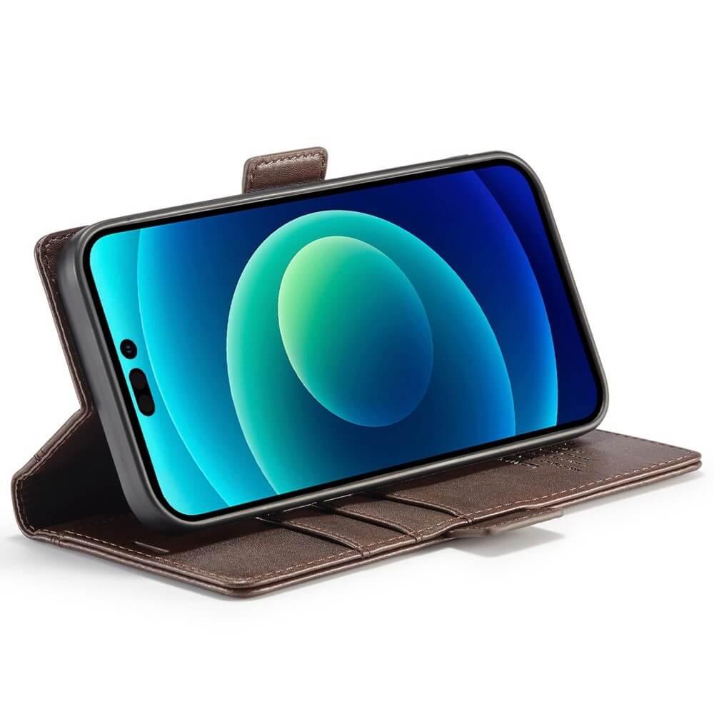 Cover-Discount  iPhone 14 Pro Max - Stand Flip Case coque rose 