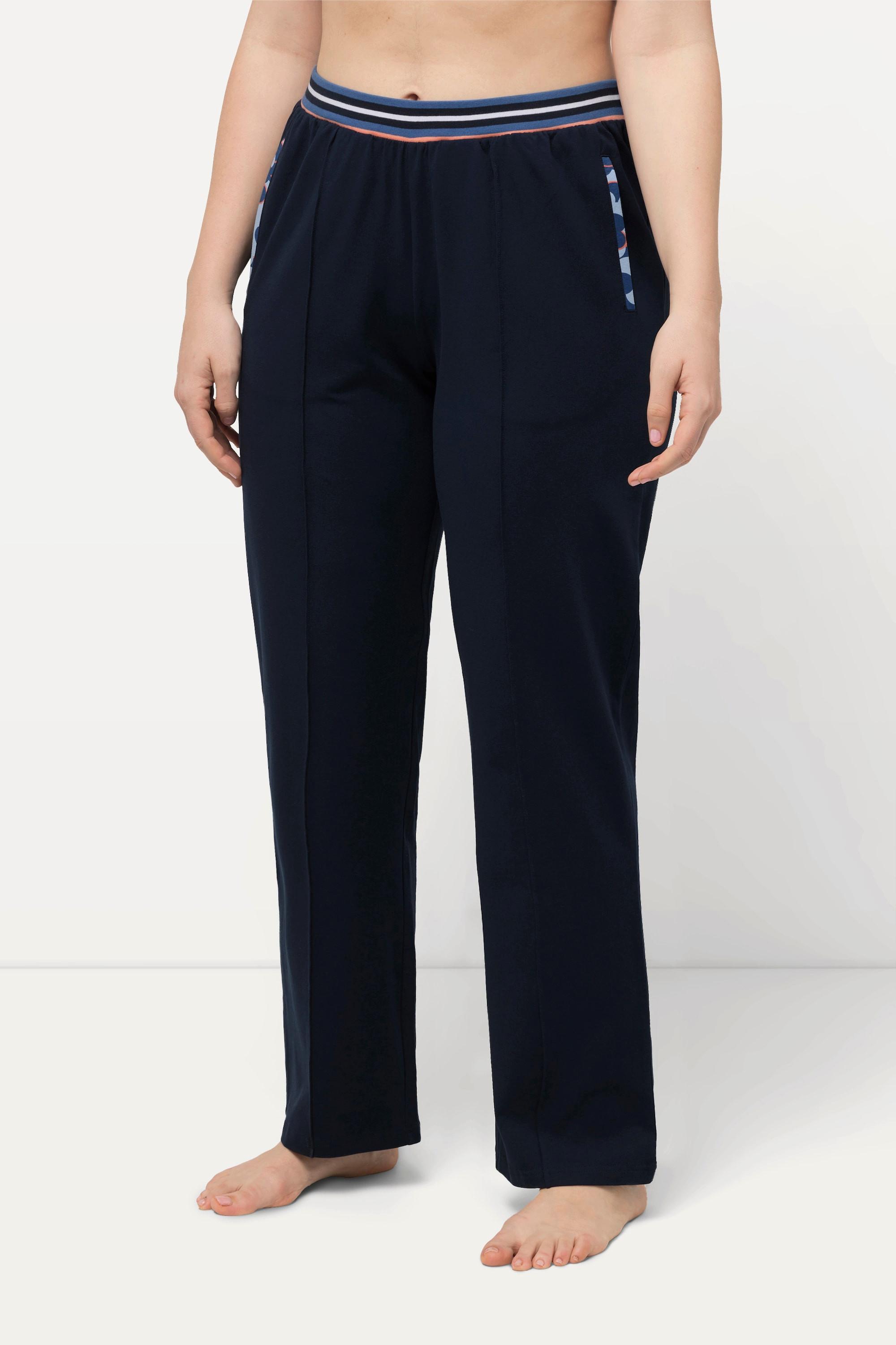 Ulla Popken  Pantalon d'intérieur, coupe Slim Fit, taille élastique, poches 