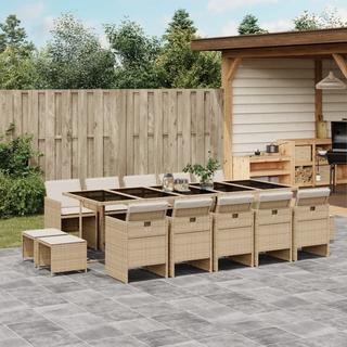 VidaXL Garten essgruppe poly-rattan  