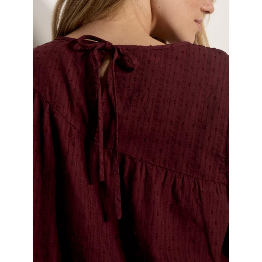 APRICOT  Blouse en coton à broderie florale 