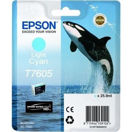 EPSON  EPSON Tintenpatrone light cyan T760540 SureColor P 600 25,9ml 