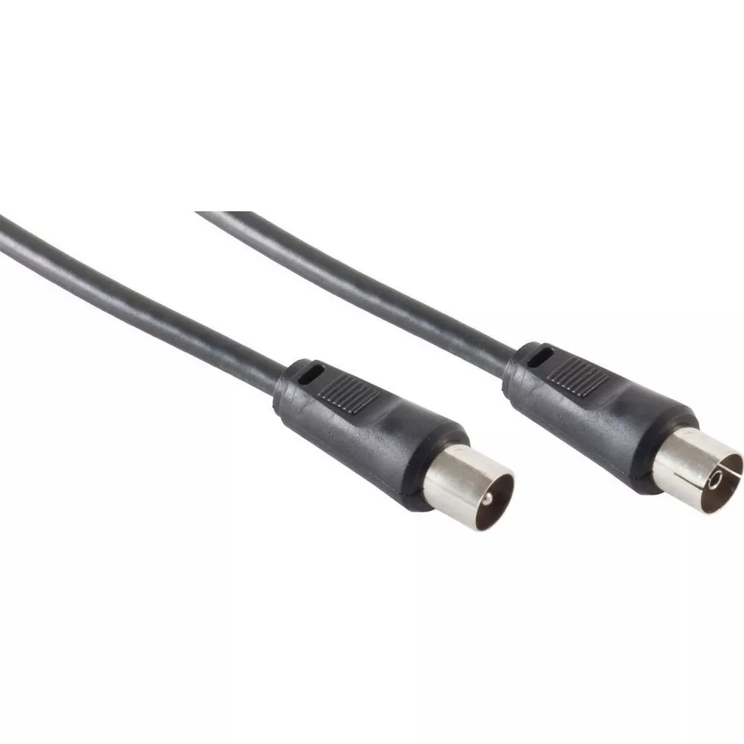 Satelliten TV Zubehör - Antennenkabel, One Size, Schwarz