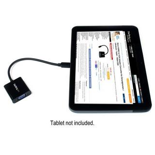 STARTECH.COM  StarTech.com Micro-HDMI auf VGA-Adapter/Konverter für Smartphones/Ultrabook/Tablet - 1920x1080 