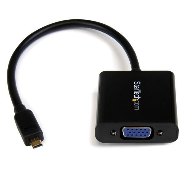 STARTECH.COM  StarTech.com Micro-HDMI auf VGA-Adapter/Konverter für Smartphones/Ultrabook/Tablet - 1920x1080 