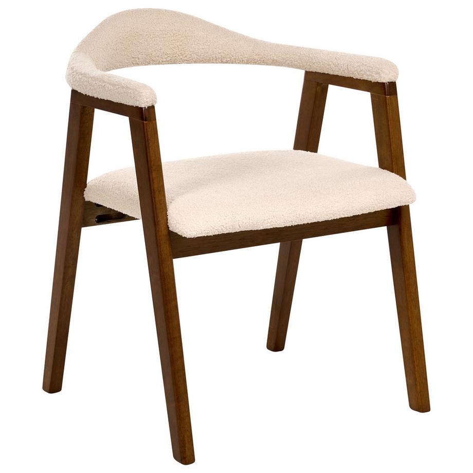 Beliani Lot de 2 chaises de salle à manger en Bois d'hévéa  ONECO  