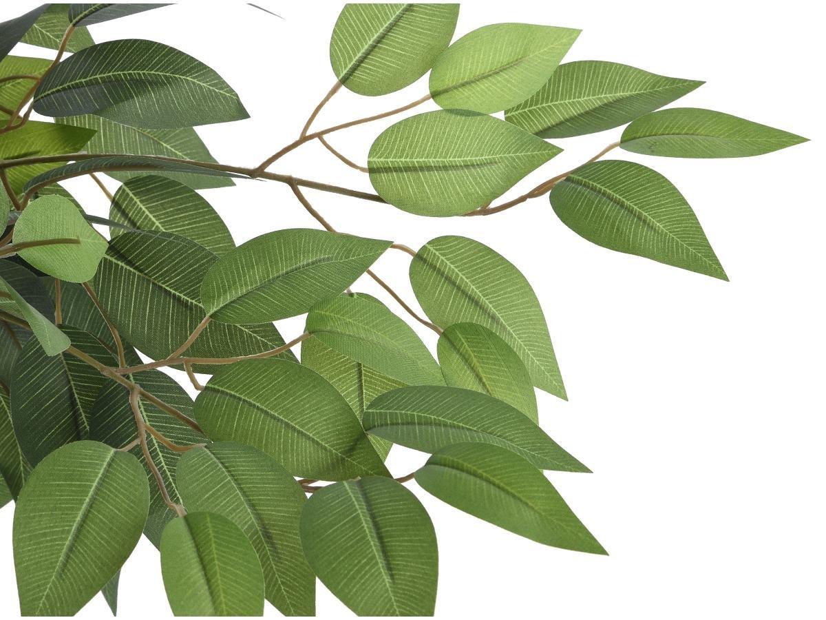 Vente-unique Kunstpflanze Ficus mit Topf - 180 cm - VALOPA  