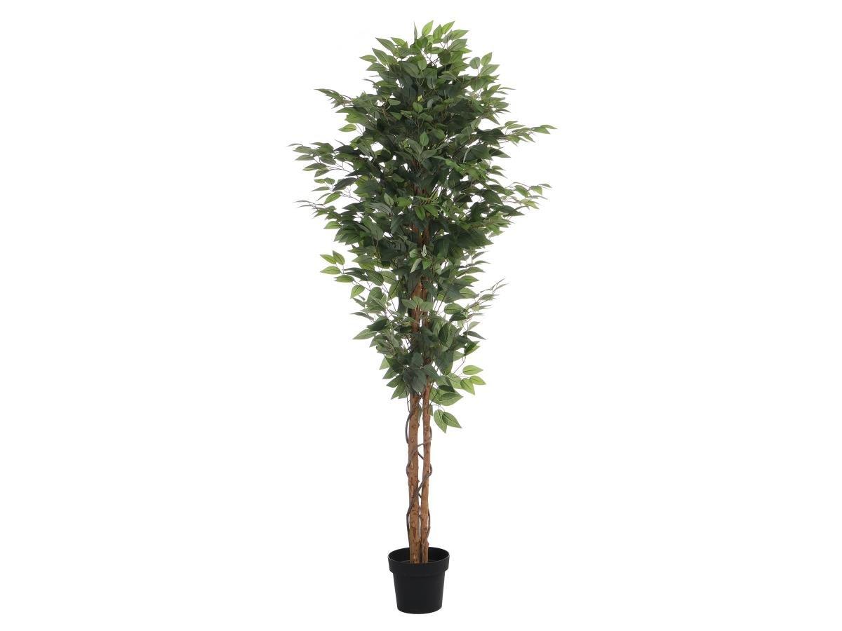 Vente-unique Arbre artificiel ficus avec pot - H.180 - VALOPA  