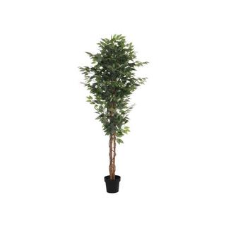 Vente-unique Arbre artificiel ficus avec pot - H.180 - VALOPA  