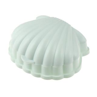 Northio Gobelet à savon portable - coquillage - plastique  
