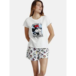 Admas  Pyjama short t-shirt Attitude Is Everthing Disney 