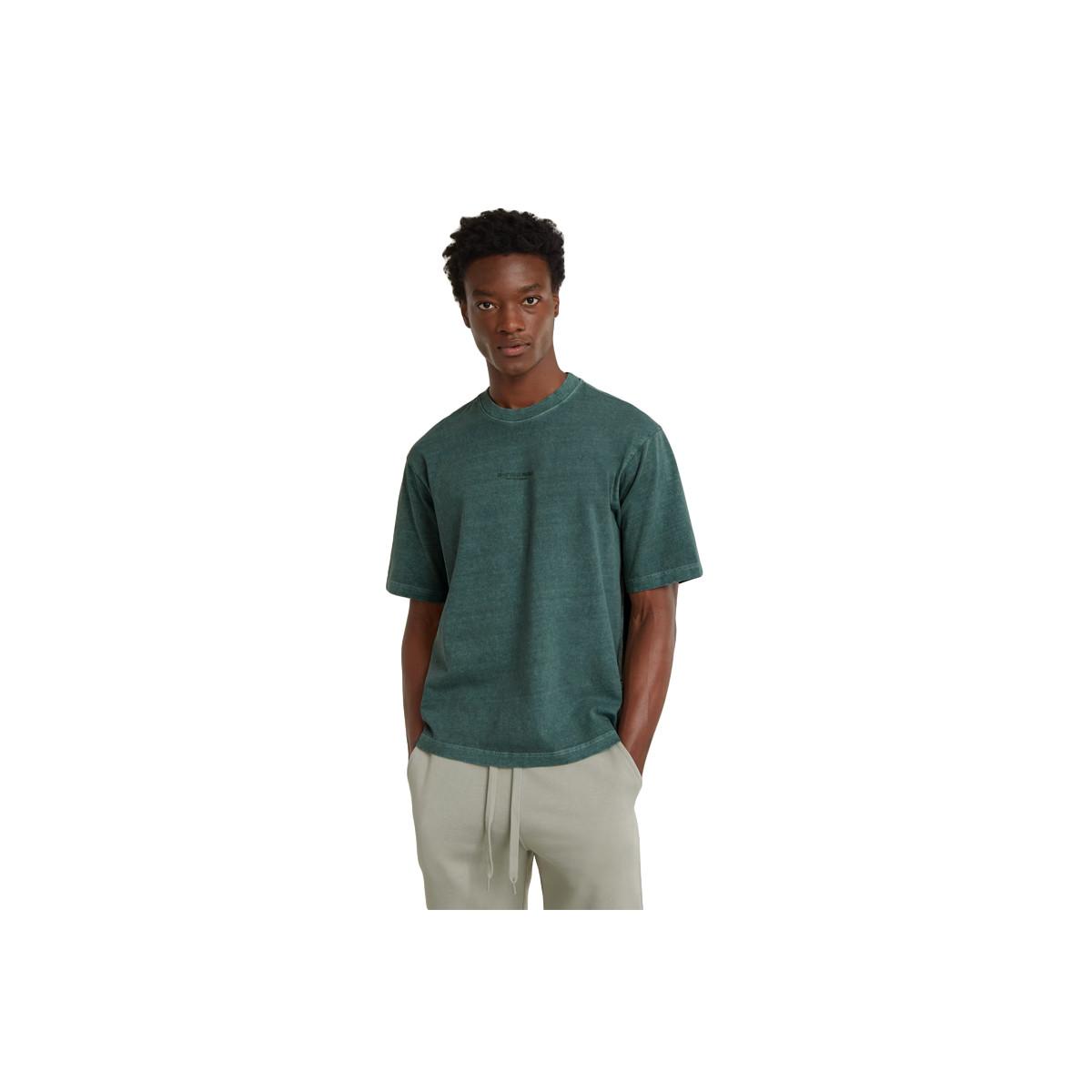 G-STAR Überfärbtes quadratisches T-Shirt  