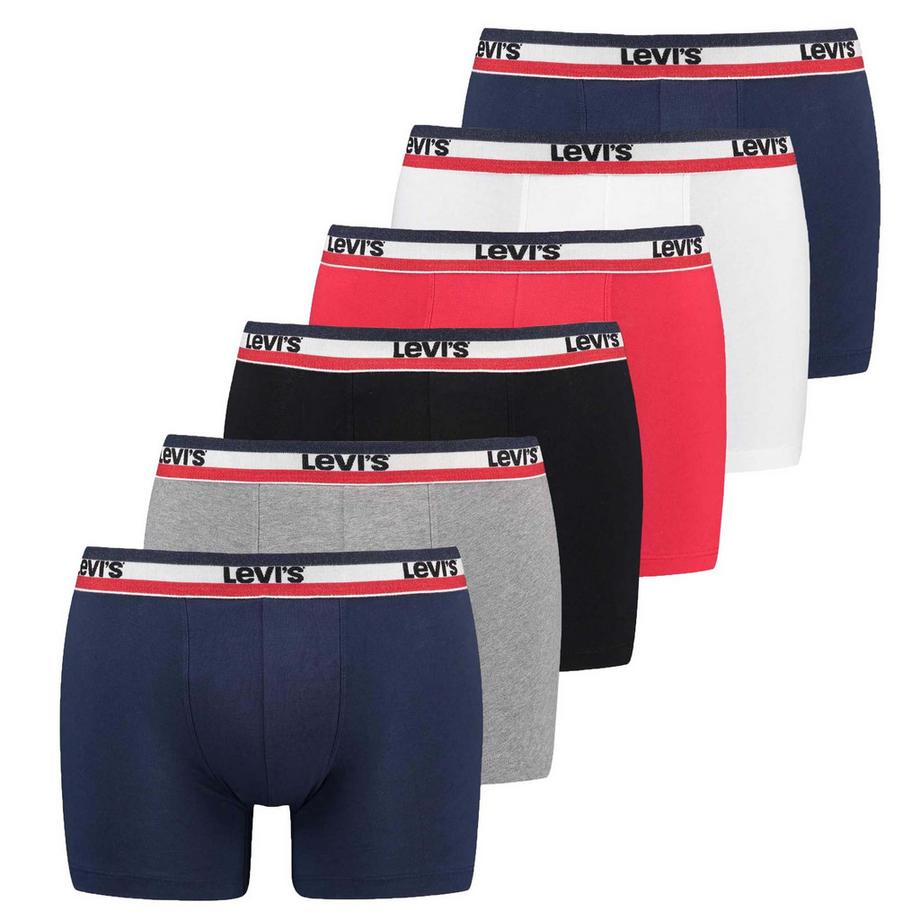 Boxer  Stretch-SPRTSWR LOGO BOXER BRIEF ORG CO 6P ECOM