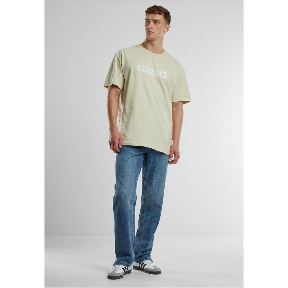 URBAN CLASSICS T-Shirt Oversize Cursive Logo Heavy  