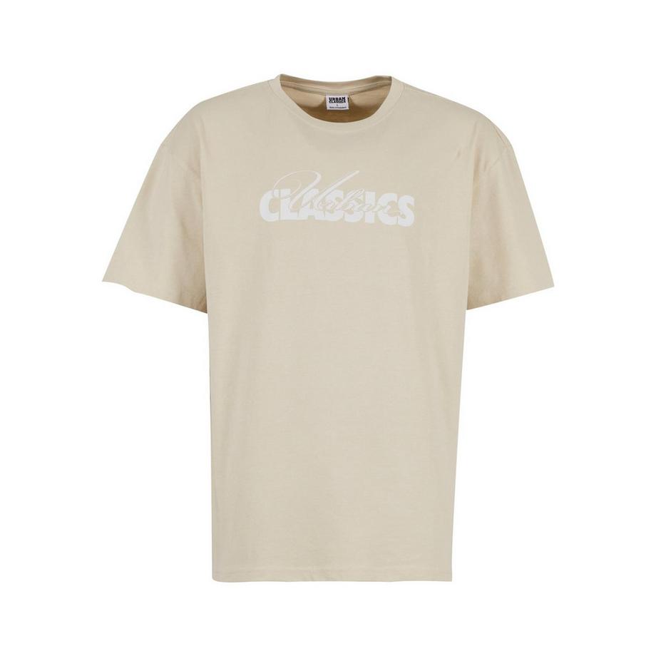 t-shirt oversize cursive bold logo heavy