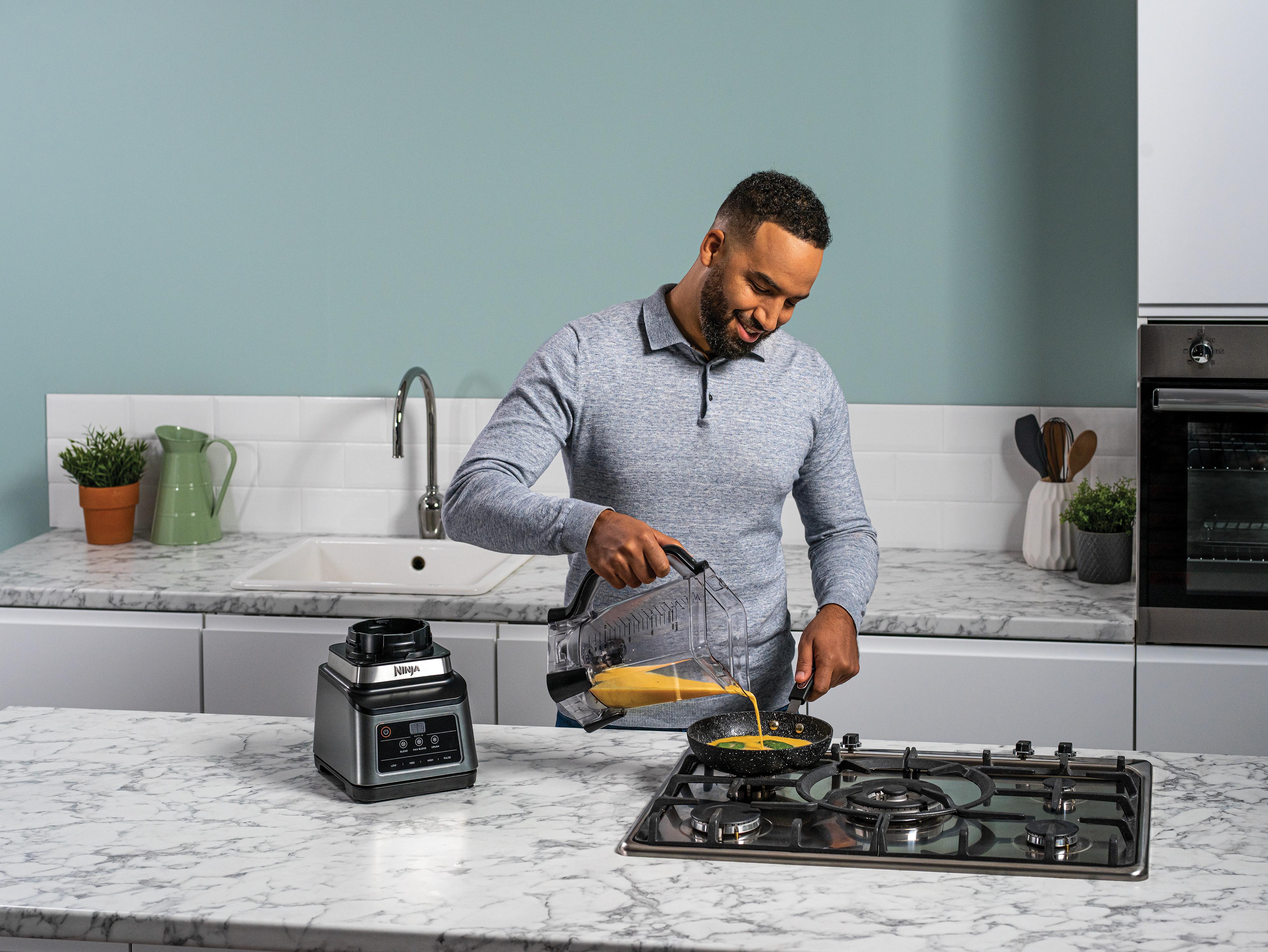 Ninja BN750CH Mixeur 2 en 1 avec Auto-iQ  