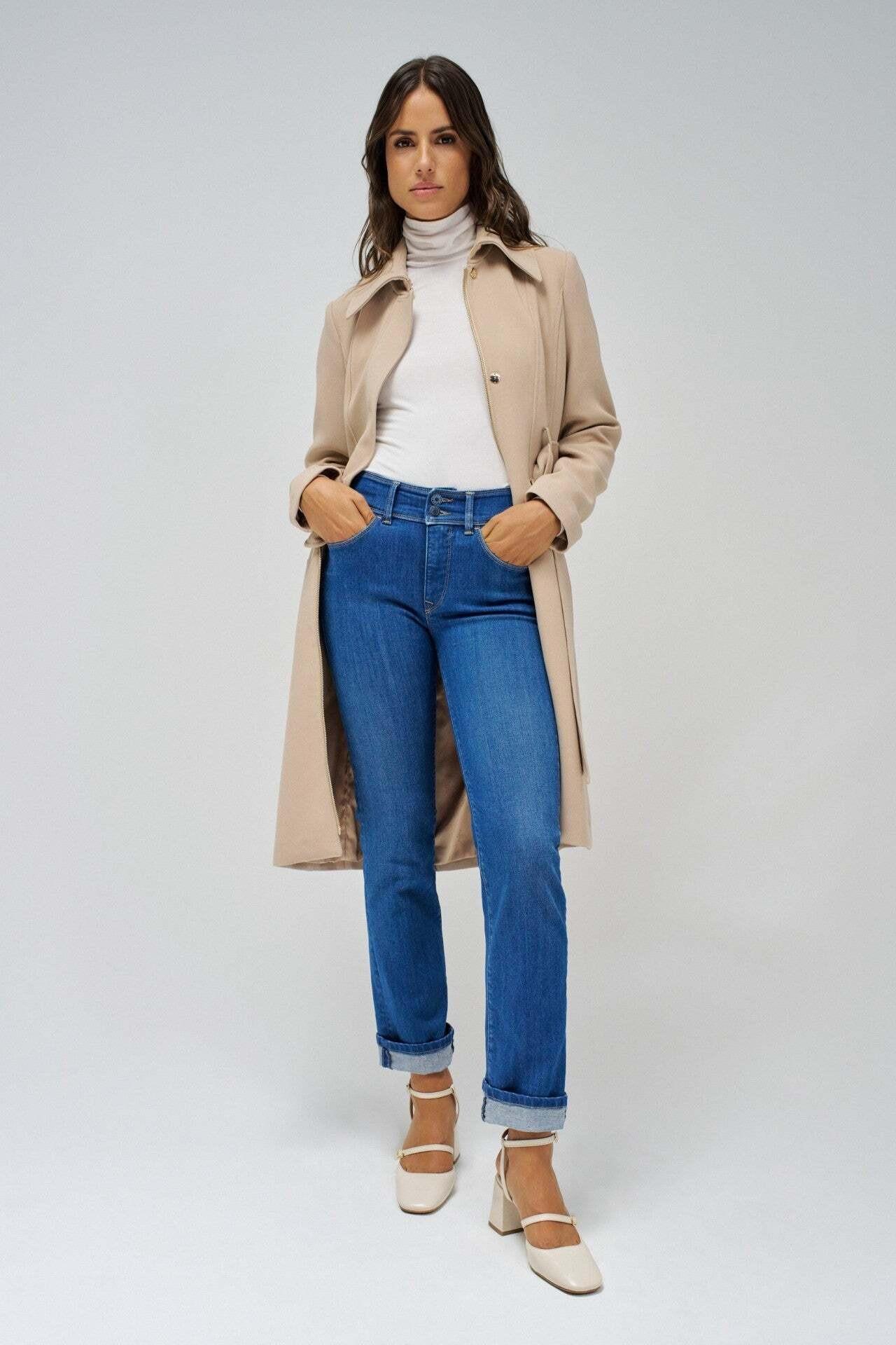 Salsa Secret Straight Medium Wash Jeans  