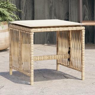 VidaXL  Tabouret de jardin rotin synthétique 