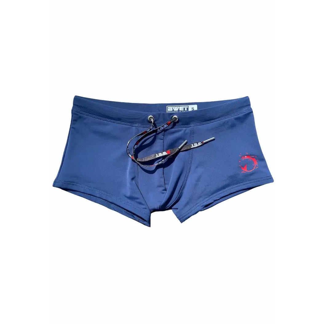 Bwet  boxer de bain uv+ perfect fit azure brighton 