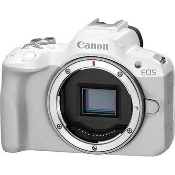 Canon EOS R50 Boîtier Blanc (kit) (sans adaptateur)