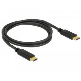 DeLock  83323 câble USB 1 m USB 2.0 USB C Noir 