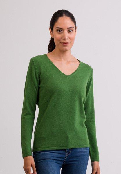 CASH-MERE.CH  Kaschmir V-Ausschnitt Pullover 