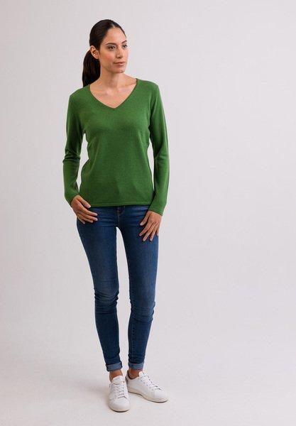 CASH-MERE.CH Pull Cachemire Col V  