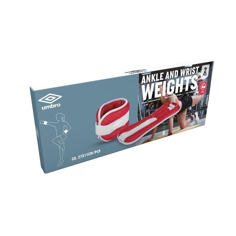 Umbro  2x pesi per caviglie e polsi - 1 kg 