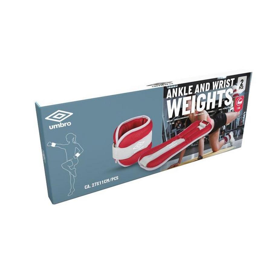 Umbro  2x Knöchel- und Handgelenkgewichte - 1 kg 