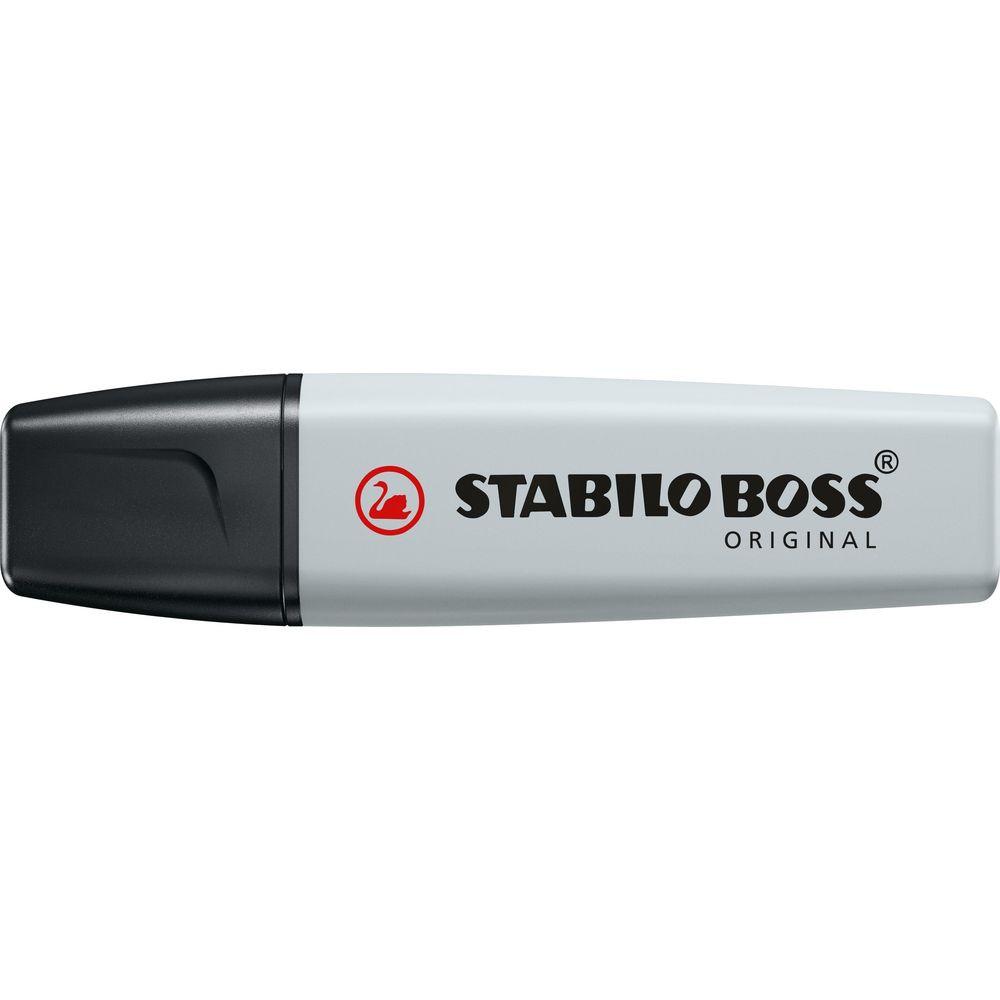 STABILO STABILO Boss Original Pastel evidenziatore 1 pz Punta smussata Grigio  