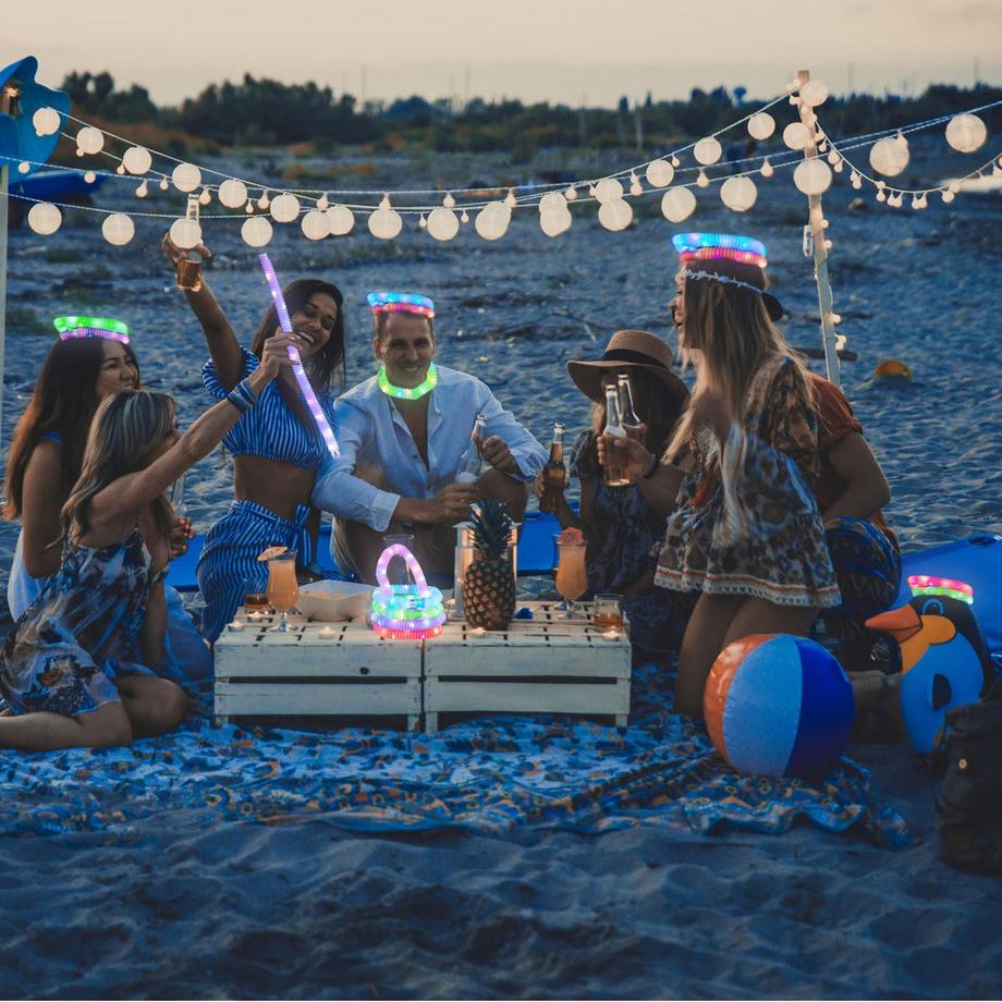 B2X Bastoncini luminosi a LED in set da 15  