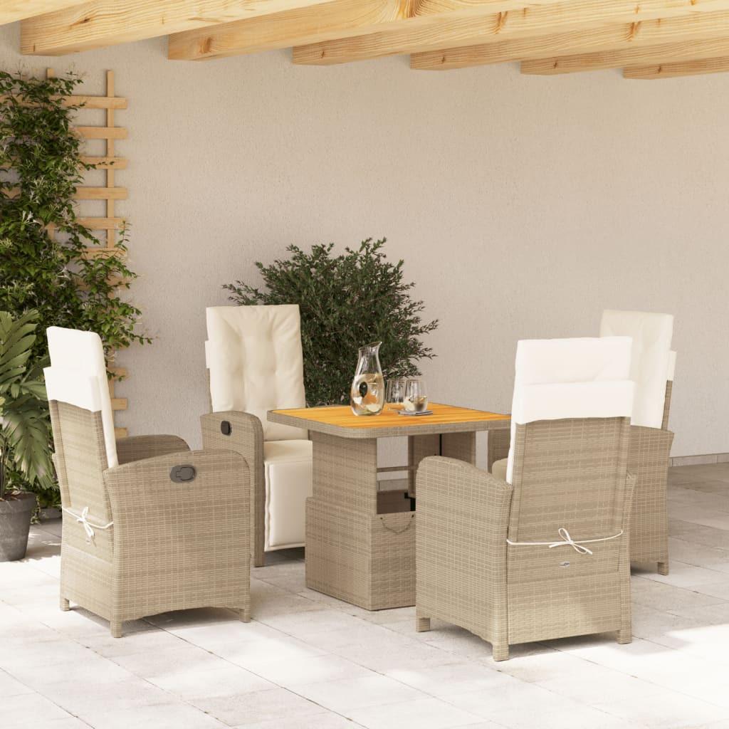 VidaXL Garten essgruppe poly-rattan  