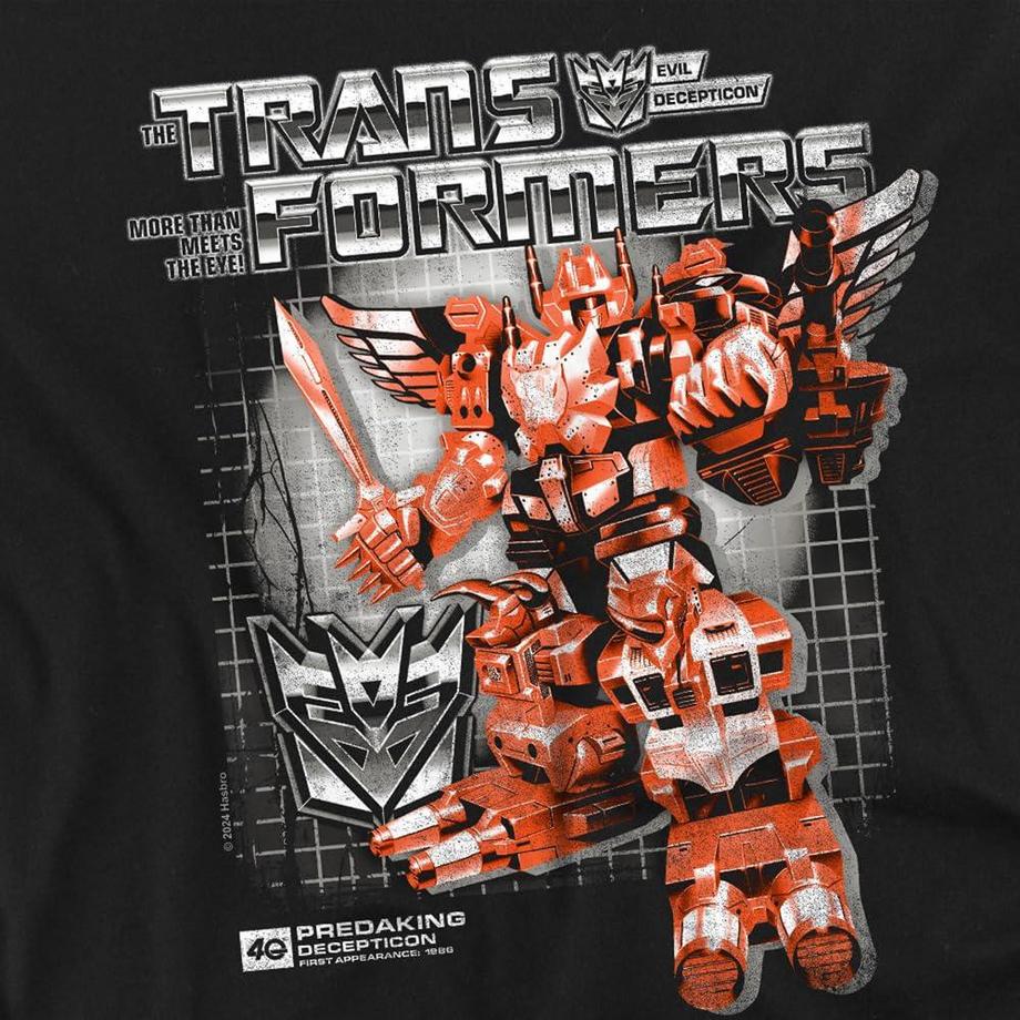 TRANSFORMERS Predaking 40° Anniversario T-Shirt  